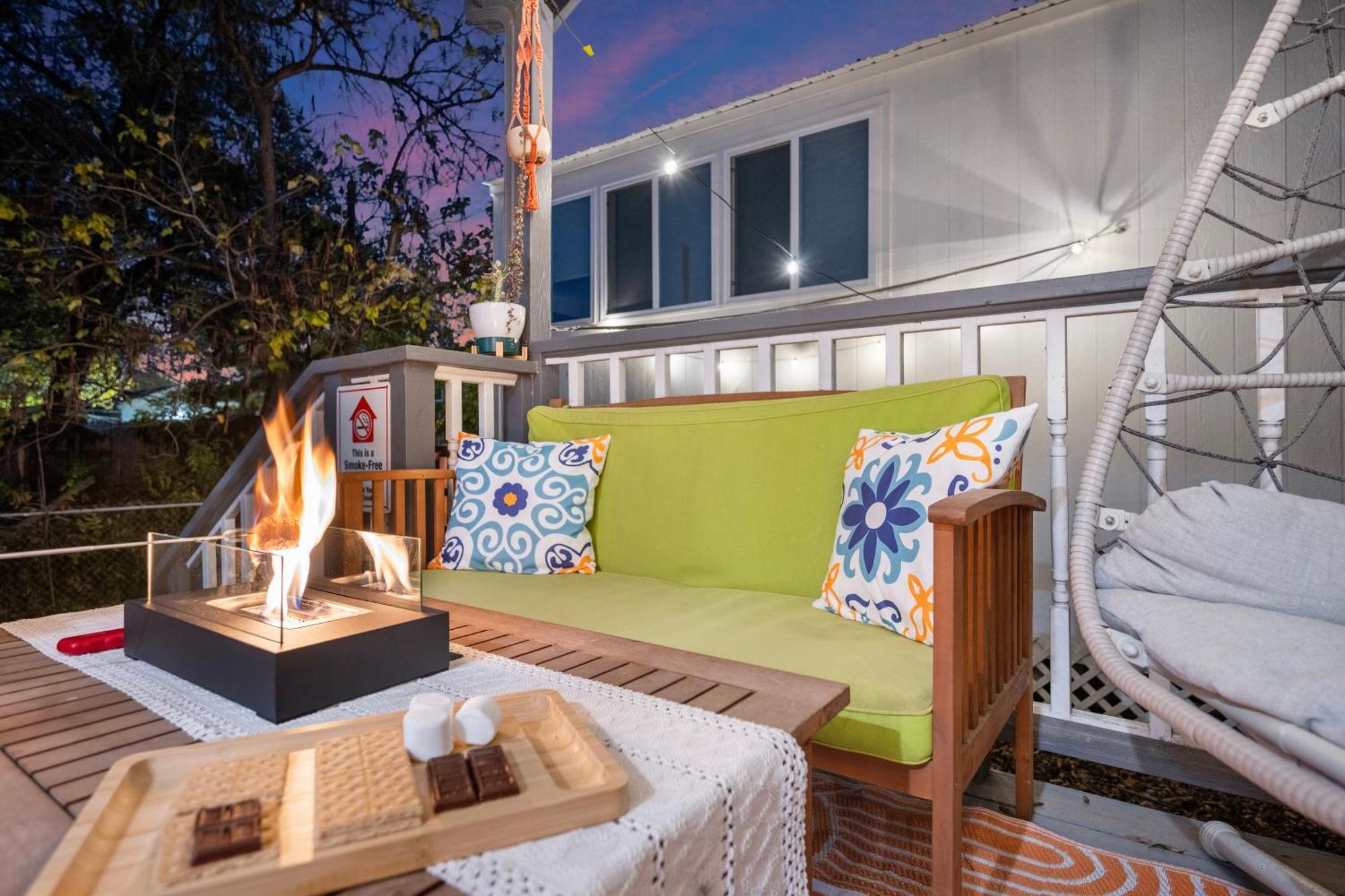 Stylish, Artsy Bungalow Central Eastside 奧斯汀 外观 照片