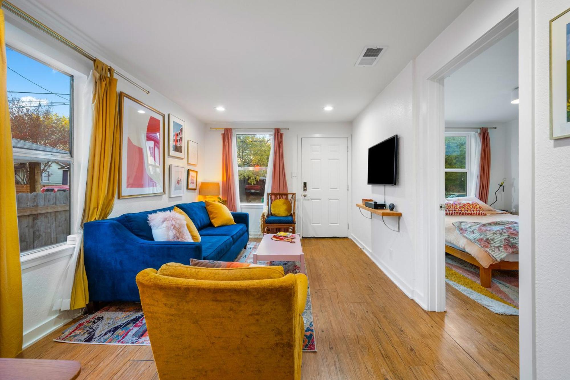 Stylish, Artsy Bungalow Central Eastside 奧斯汀 外观 照片